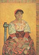 Vincent Van Gogh Italian Woman (nn04) china oil painting artist